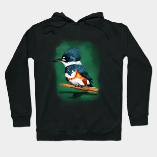 Belted Kingfisher Hoodie